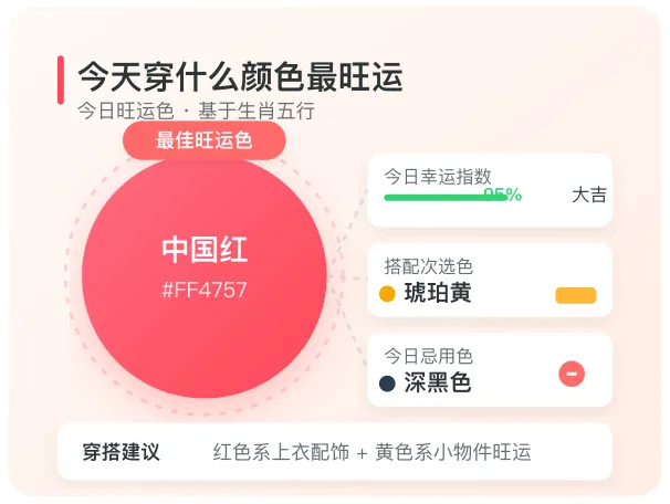 今日旺运色