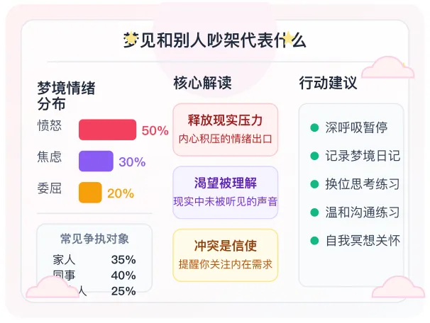 吵架梦境