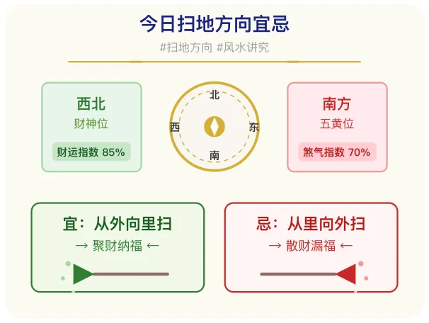 扫地方向