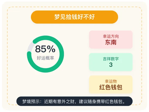 捡钱梦
