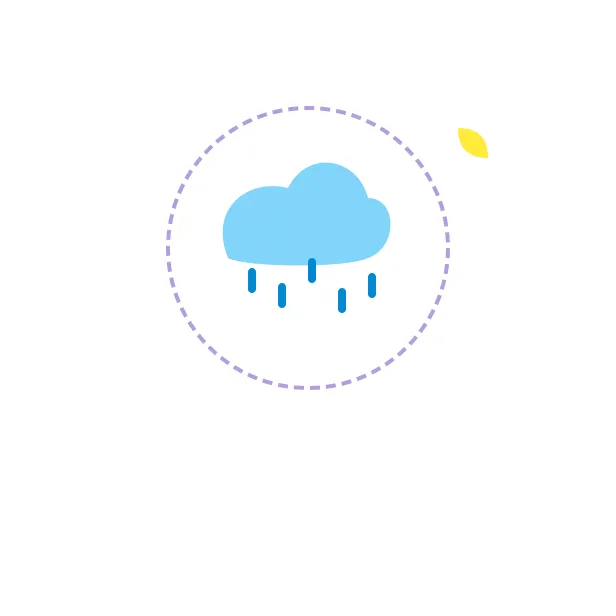 梦见下雨