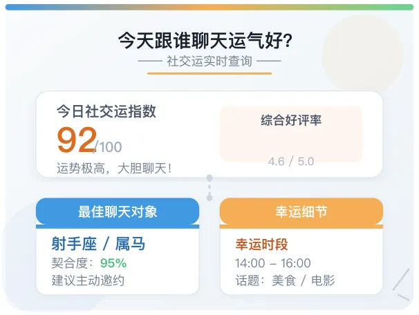 聊天好运