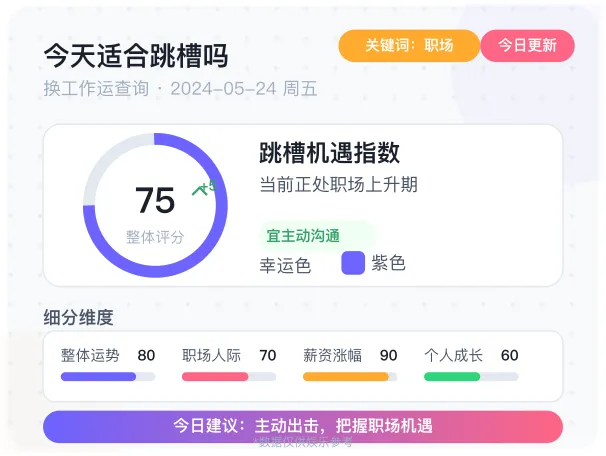 跳槽